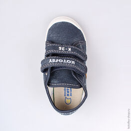 331021-12 Кеды для мальчики светло-синий фото №4