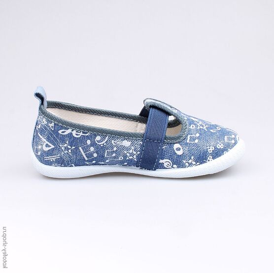 331033-13 Текстильная обувь для девочки светло-синий фото №2