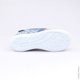 331033-13 Текстильная обувь для девочки светло-синий фото №3