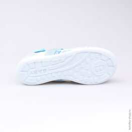 331034-11 Текстильная обувь для девочки голубой фото №3