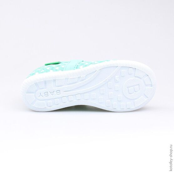 331037-11 Текстильная обувь для девочки бирюзовый фото №3