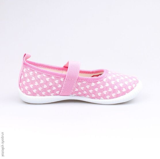 331037-12 Текстильная обувь для девочки розовый фото №2