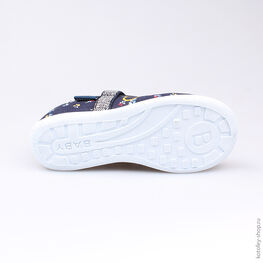 331038-12 Текстильная обувь для девочки светло-синий фото №3