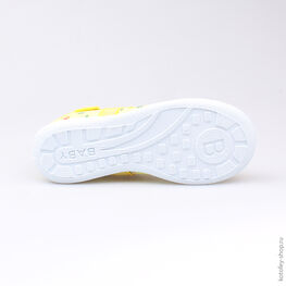 331038-13 Текстильная обувь для девочки желтый фото №3