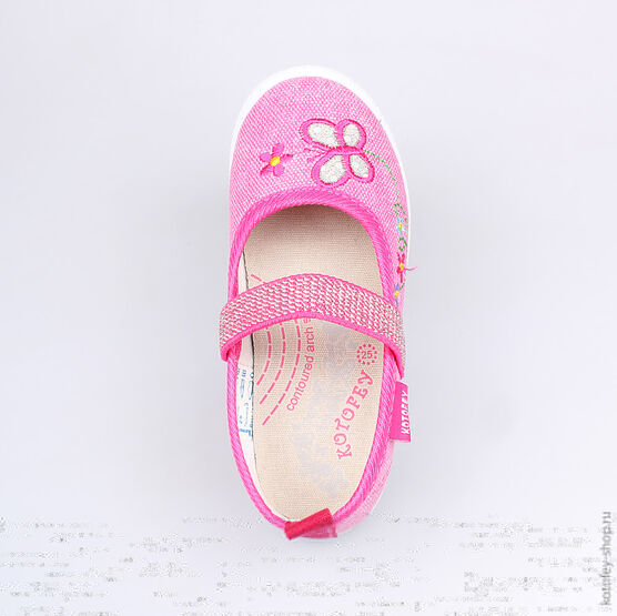 331039-11 Текстильная обувь для девочки розовый фото №4