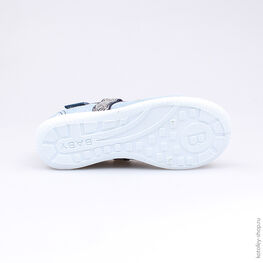 331039-12 Текстильная обувь для девочки светло-синий фото №3