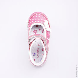 332024-25 Туфли для девочки фук-бел фото №4