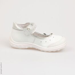 332028-21 Туфли для девочки белый фото №2