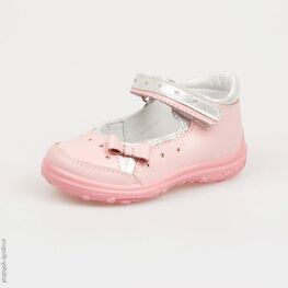 332028-22 Туфли для девочки роз-срб