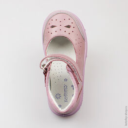 332029-23 Туфли для девочки сиреневый фото №4