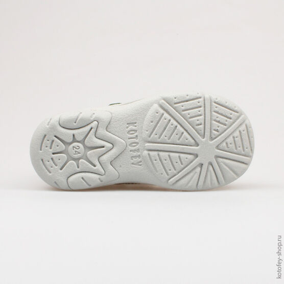 332030-21 Полуботинки для мальчики сер-бел-зел фото №3