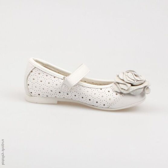 332037-21 Туфли для девочки белый фото №2