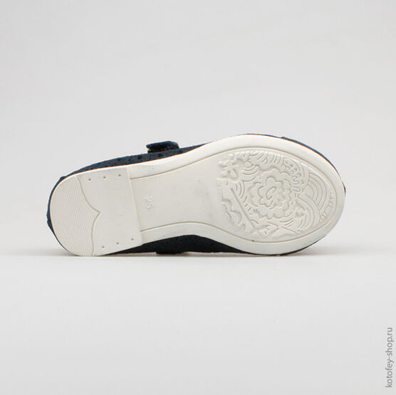 332037-23 Туфли для девочки светло-синий фото №3