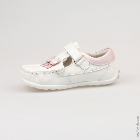 332038-21 Туфли для девочки персиковый фото №2