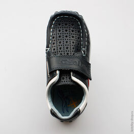 332043-21 Полуботинки для мальчики светло-синий фото №4