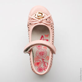 332044-22 Туфли для девочки розовый фото №4