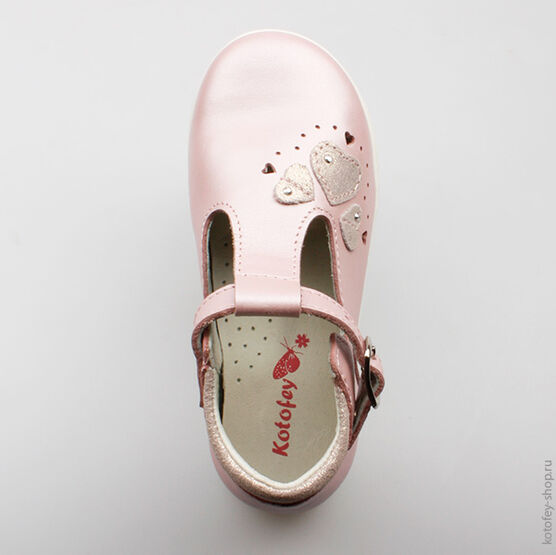332046-22 Туфли для девочки розовый фото №4