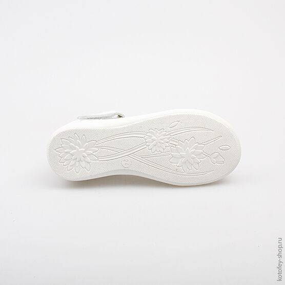 332051-21 Туфли для девочки белый фото №3