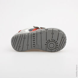 332054-24 Полуботинки для мальчики син-сер фото №3