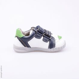 332054-25 Полуботинки для мальчики бел-син фото №2