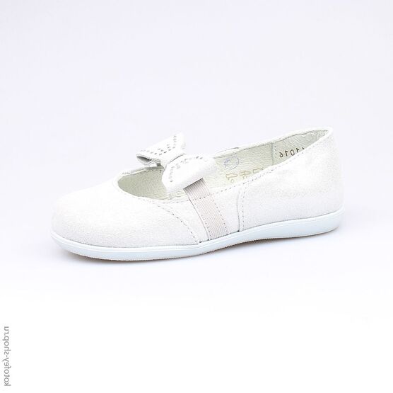 332055-24 Туфли для девочки серебряный