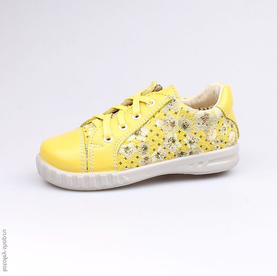 332077-21 Полуботинки для девочки желтый