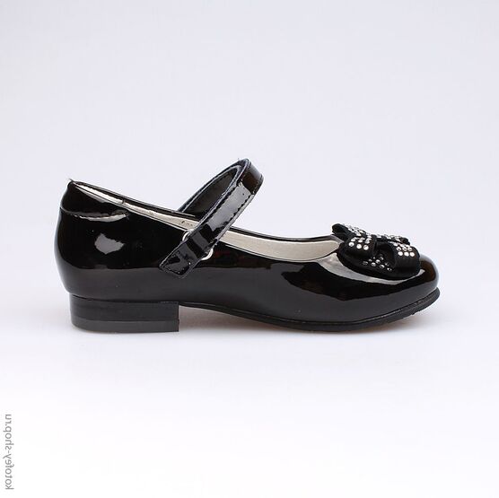 333008-22 Туфли для девочки черный фото №2