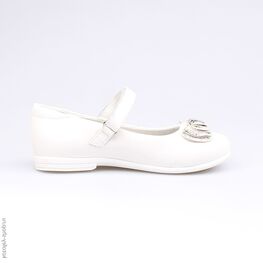 333009-21 Туфли для девочки белый фото №2