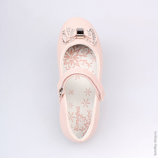 333009-22 Туфли для девочки розовый фото №4