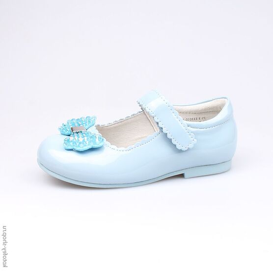 333010-22 Туфли для девочки голубой