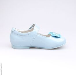 333010-22 Туфли для девочки голубой фото №2