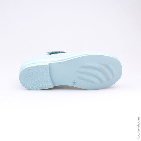 333010-22 Туфли для девочки голубой фото №3