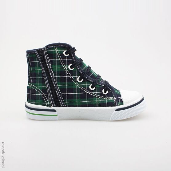 341004-11 Кеды для мальчики син-зел фото №2