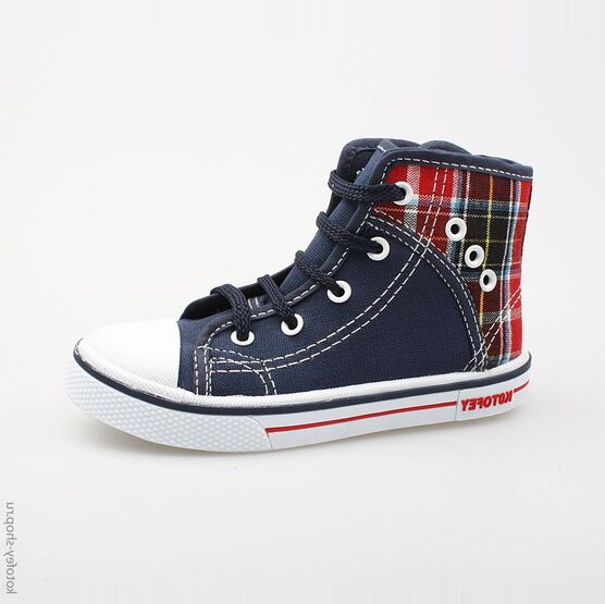 341006-11 Кеды для мальчики кра-син