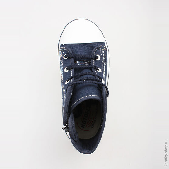 341006-11 Кеды для мальчики кра-син фото №4