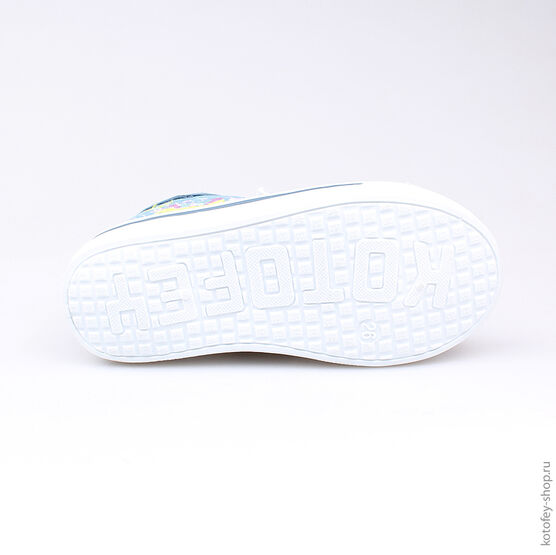 341011-11 Кеды для девочки светло-синий фото №3