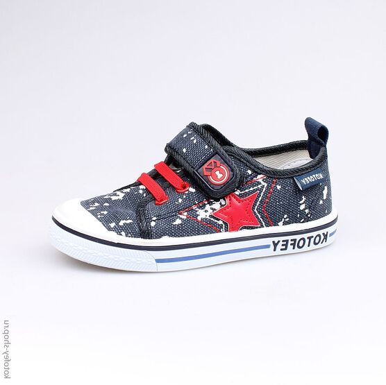 341014-12 Кеды для мальчики светло-синий