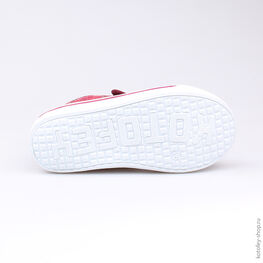 341020-12 Кеды для девочки бордовый фото №3