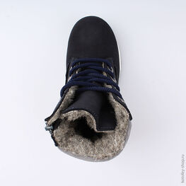 352203-41 Сапожки для мальчики светло-синий фото №4