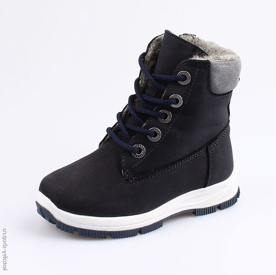 352203-41 Сапожки для мальчики светло-синий