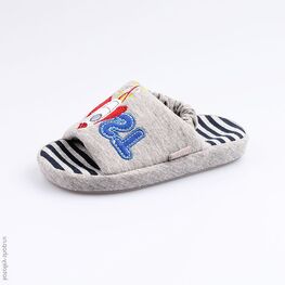 331024-12 Тапочки для мальчики серый