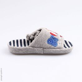 331024-12 Тапочки для мальчики серый фото №2