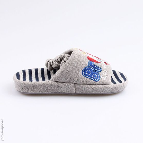 331024-12 Тапочки для мальчики серый фото №2