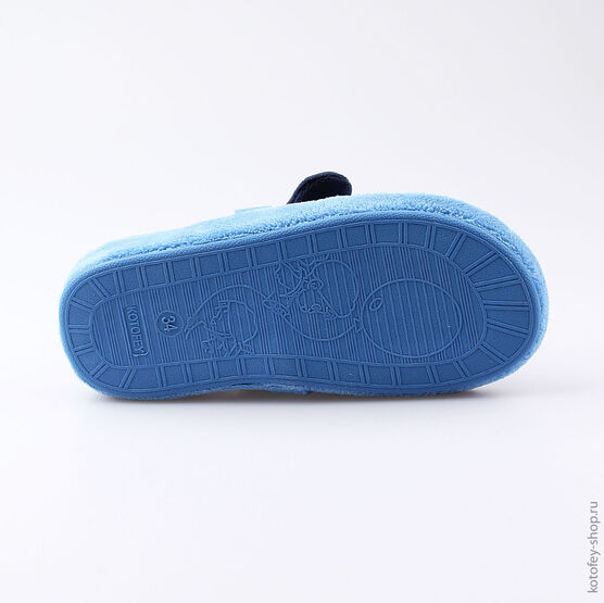 531013-13 Тапочки для мальчики голубой фото №3