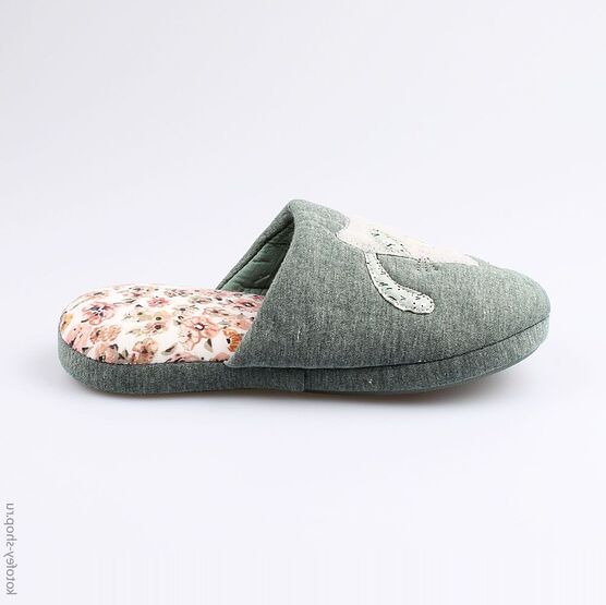 531065-12 Тапочки для девочки зеленый фото №2