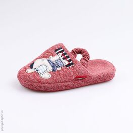 331101-12 Тапочки для мальчики красный