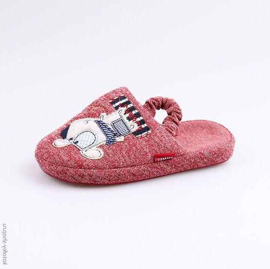 331101-12 Тапочки для мальчики красный