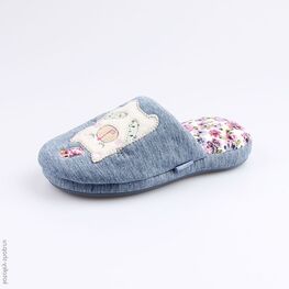 531065-11 Тапочки для девочки голубой