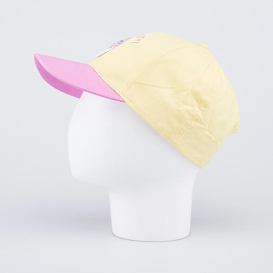 07809088-40 Кепка-бейсболка для девочки Мороженое для девочки желтый,розовый фото №3
