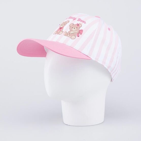 07809092-40 Кепка-бейсболка для девочки Медвежата для девочки разноцветный фото №2